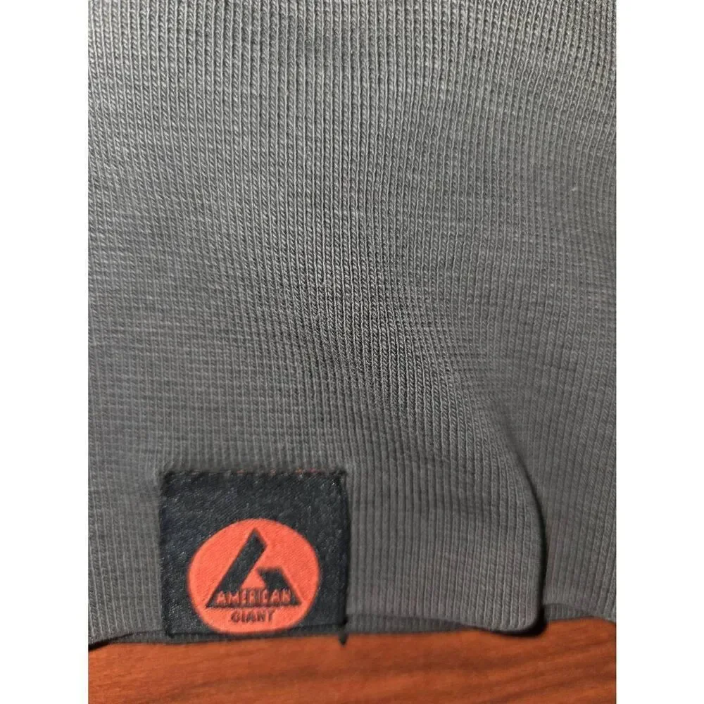 American Giant Storm Full Zip Heavyweight Hoody